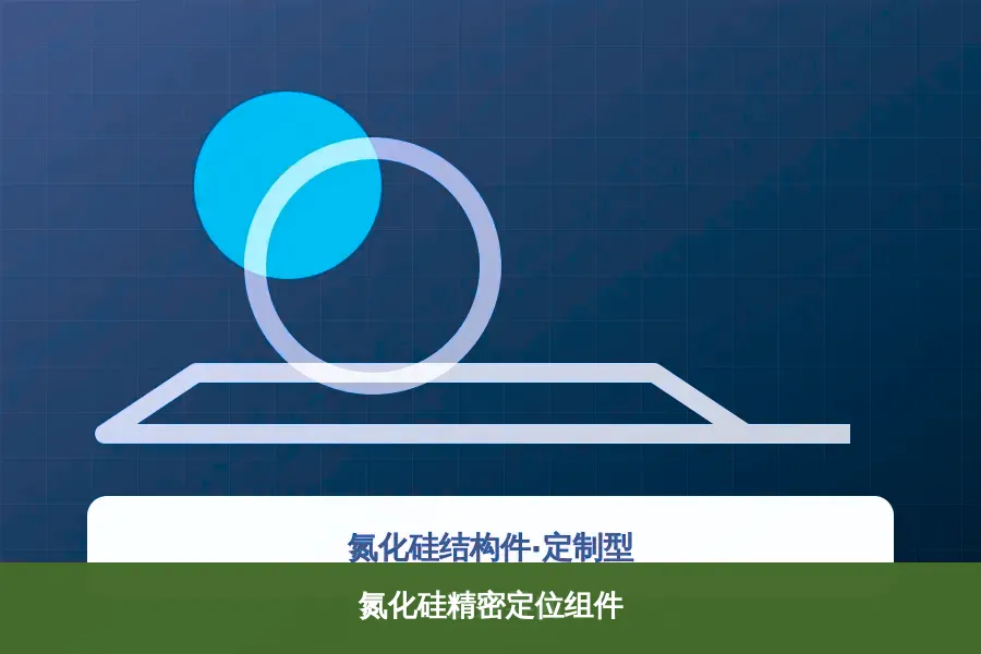 氮化硅精密定位组件应用示意图