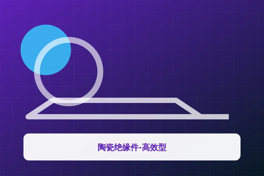 陶瓷绝缘件·高效型应用示意图